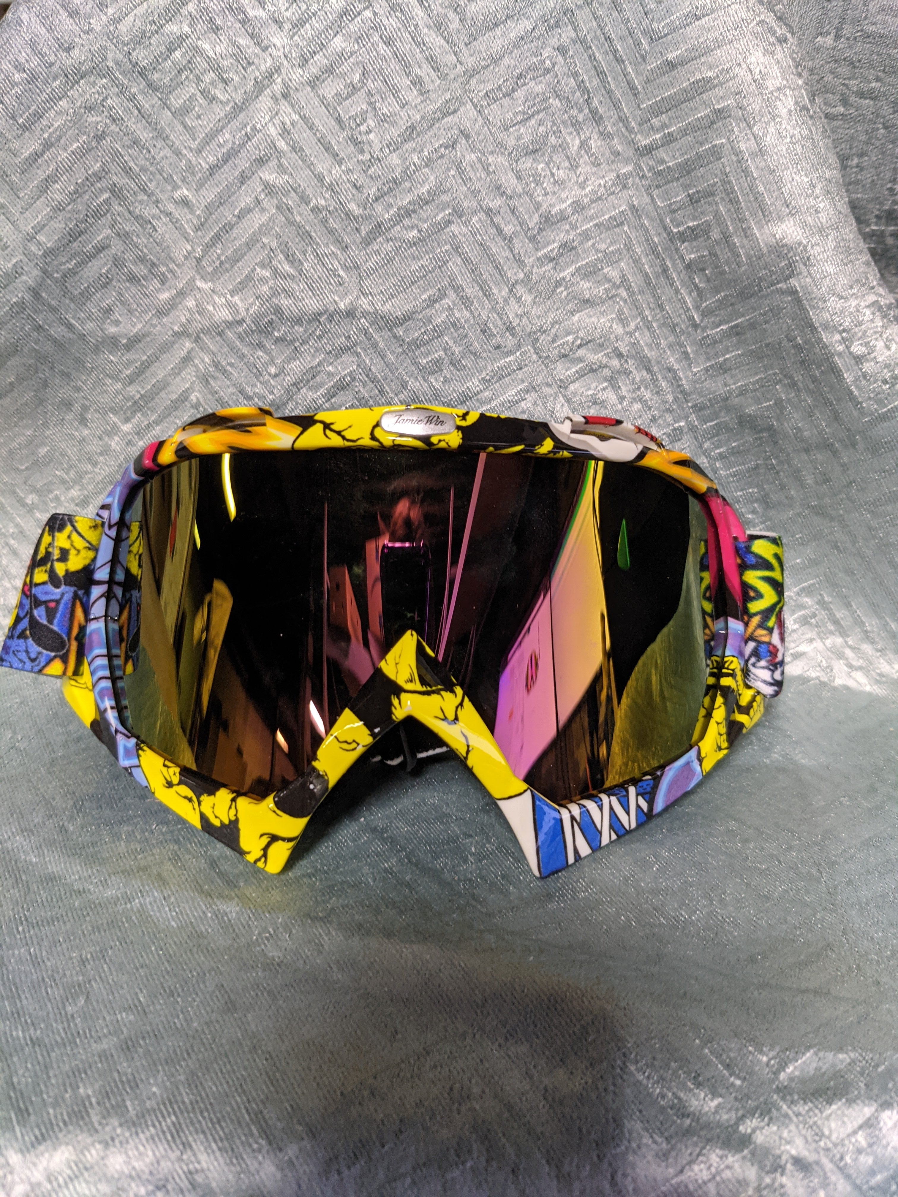 Professtional Adult Motorcycle Goggles Off Road Dirt Bike ATV Riding Motocross Mx Goggles Glasses for Men Women Youth Kids(C74) (7474634785006)